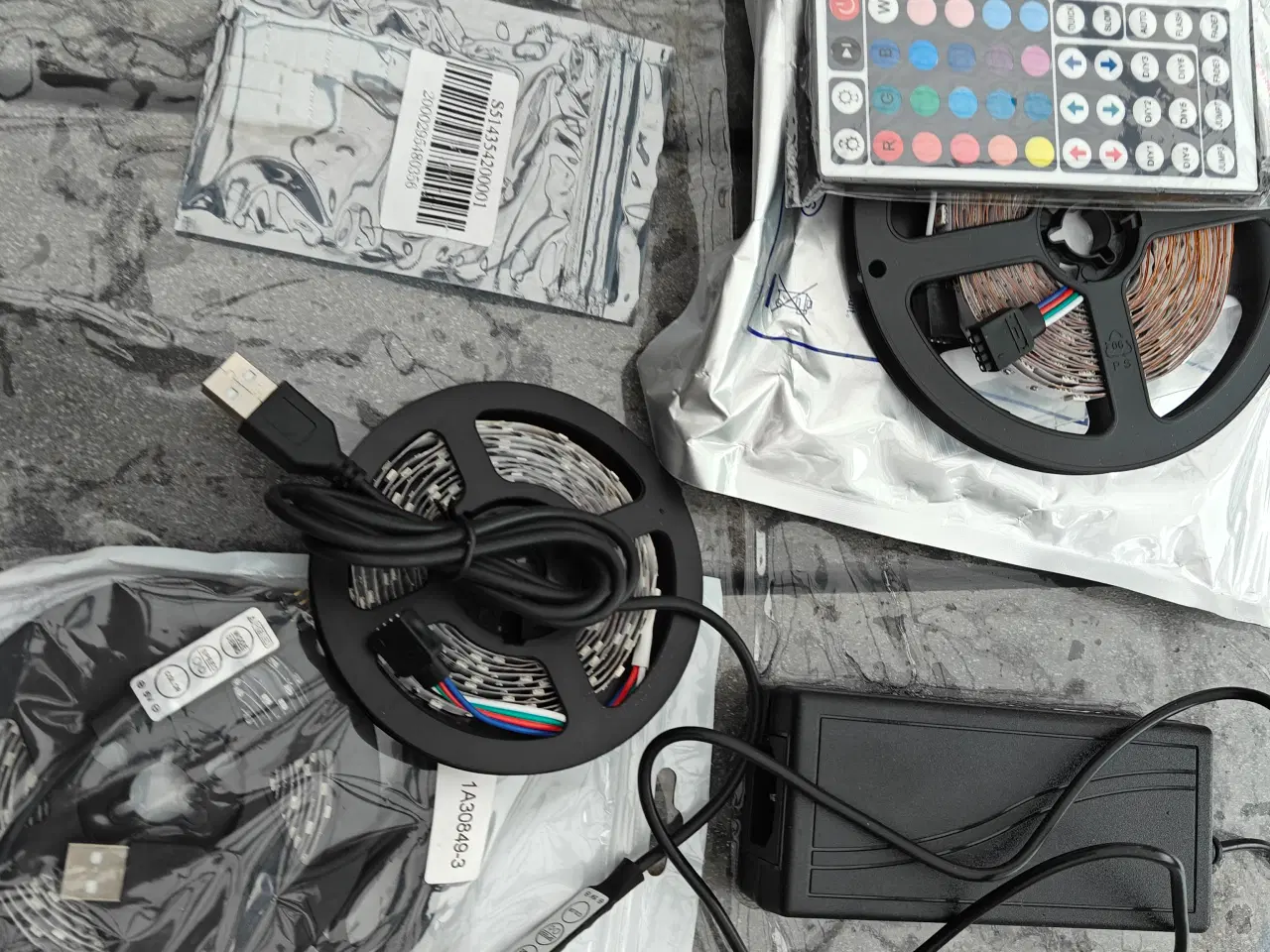 Billede 7 - Div Rgb light strips med Remote