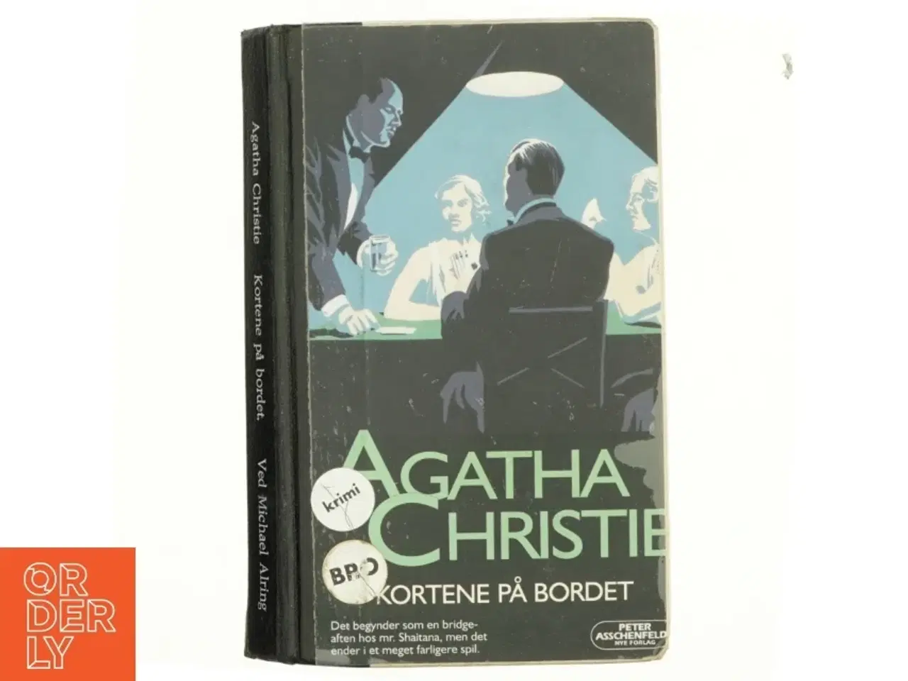Billede 1 - Kortene på bordet (Ved Michael Alring) af Agatha Christie (Bog)