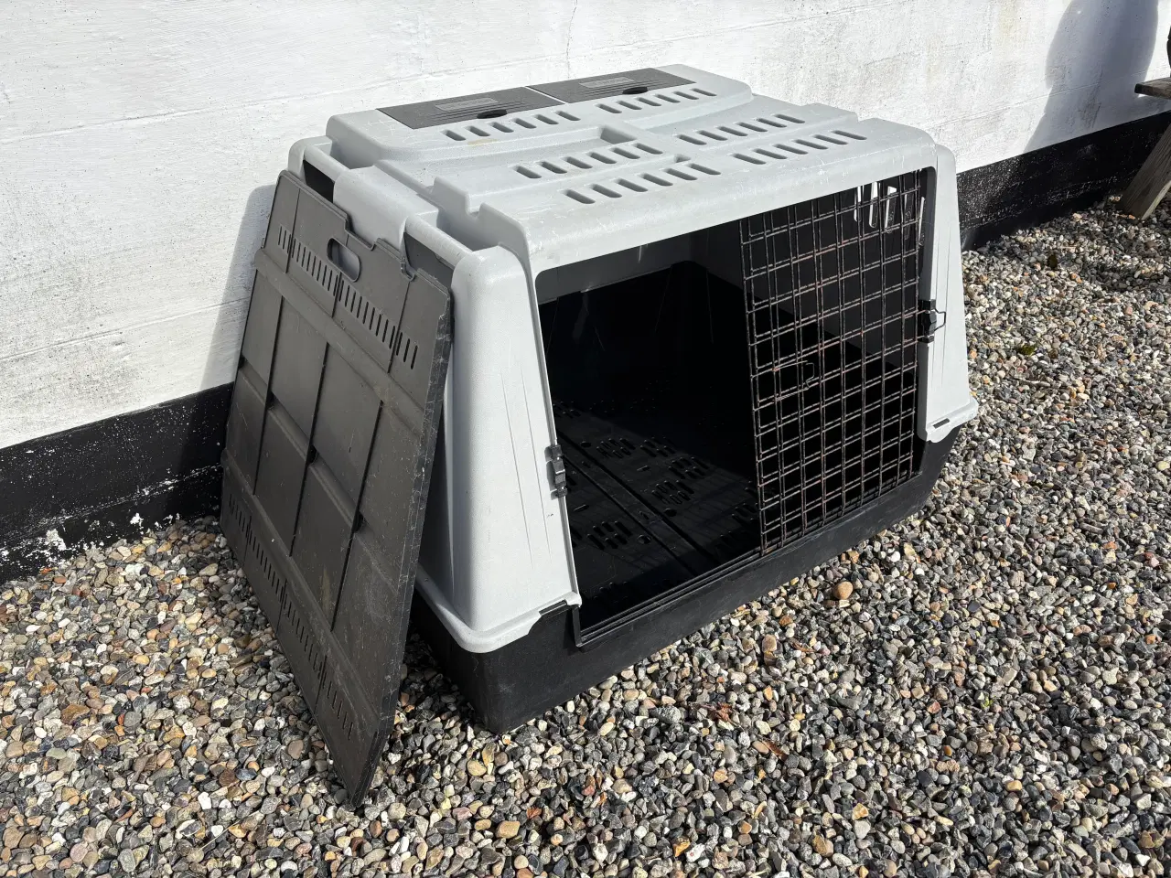 Billede 2 - Hunde transport kasse med skillerum