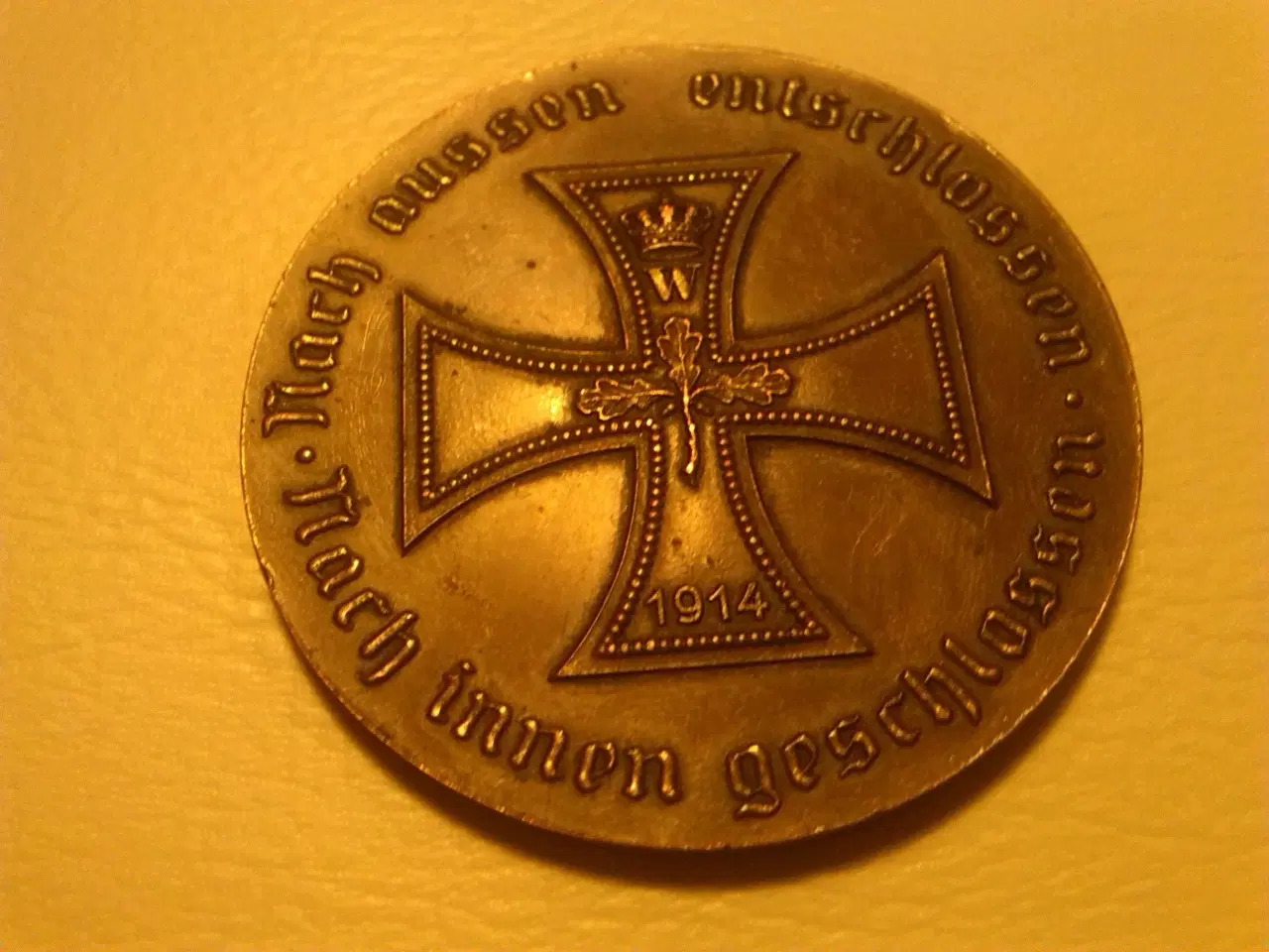 Billede 1 - Bronze medallion