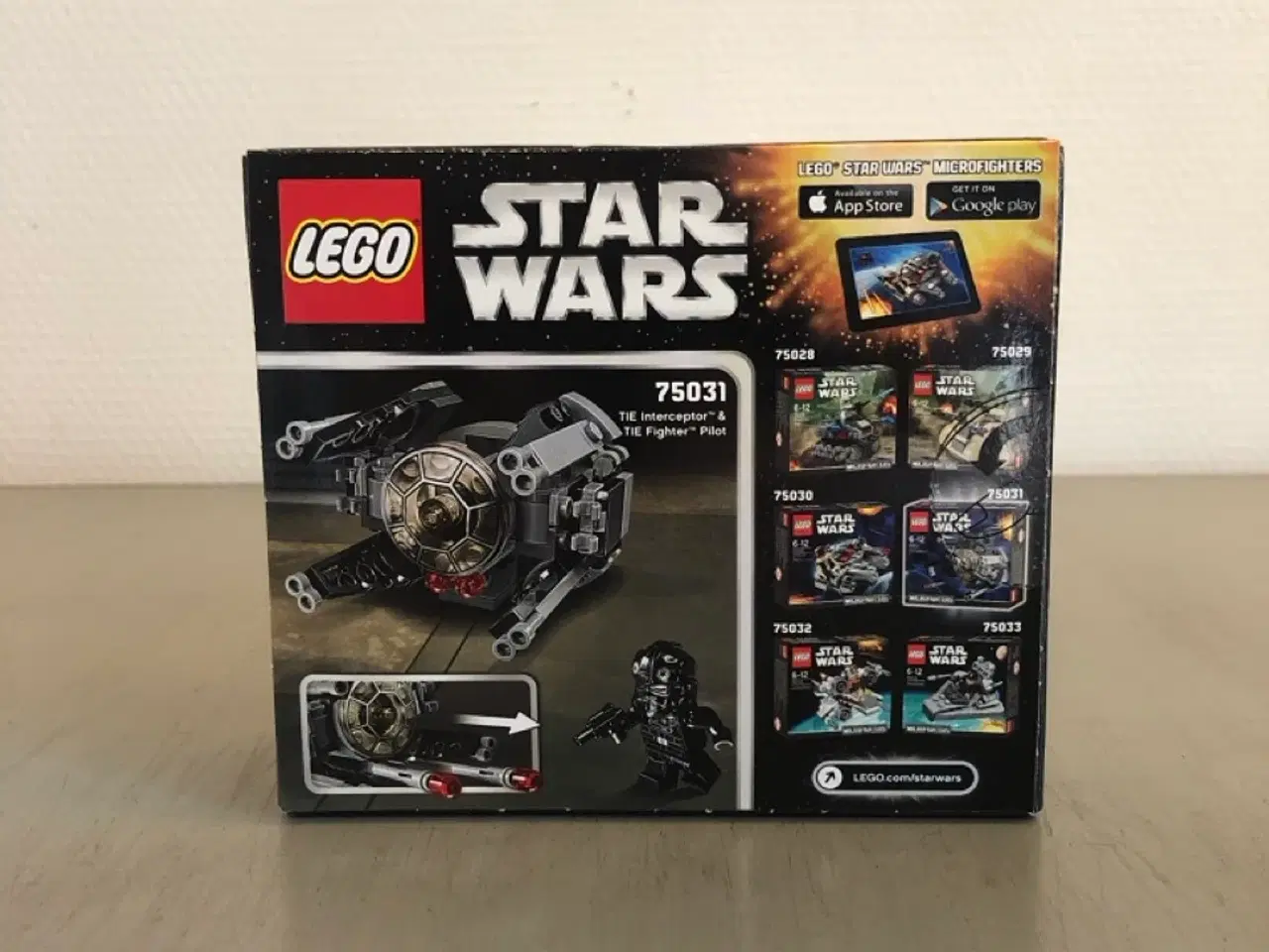 Billede 3 - LEGO Star Wars 75031 TIE Interceptor microfighters