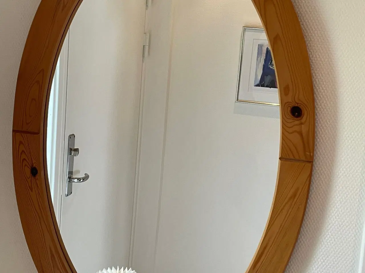 Billede 1 - Spejl ovalt