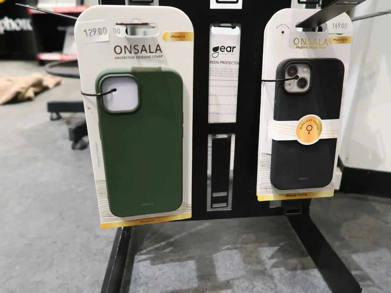 Billede 5 - Stativ med mobilcovers ONSALA, samt skærmbeskyttelse