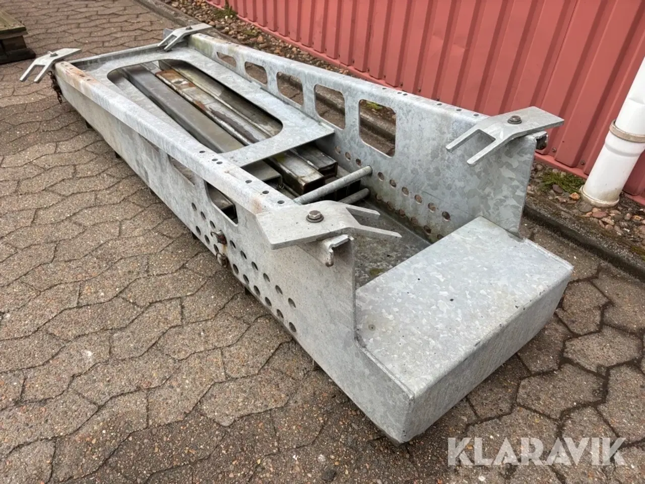 Billede 6 - Strøkasse til ophæng under trailer - galvaniseret