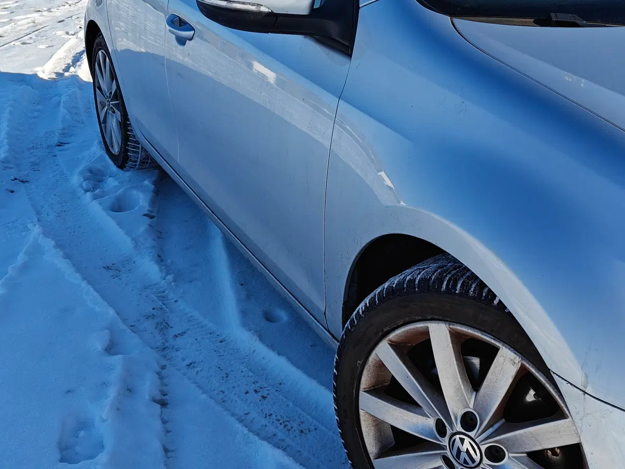 Billede 2 - VW Porto alufælge til Golf 6 med sommerdæk - 4stk.