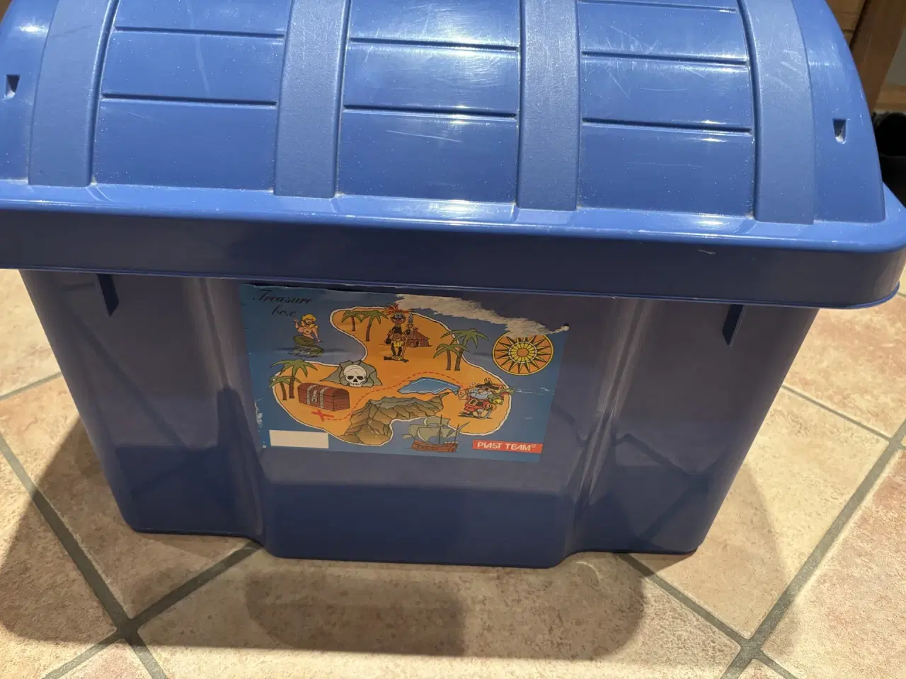 Billede 2 - Røde og blå Skattekister m/låg