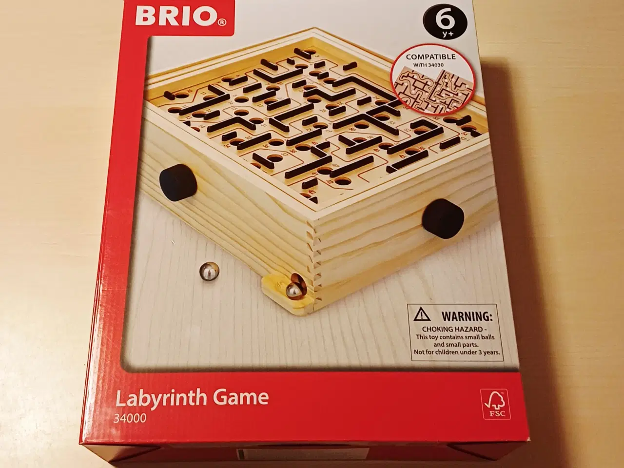Billede 1 - Brio Labyrint spil