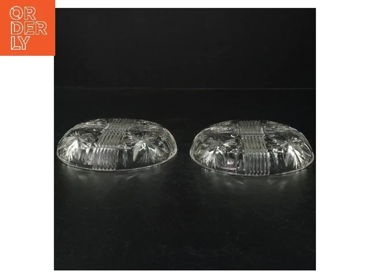 Billede 3 - Glaskrystal assietter (str. Ø. 14,5 cm)