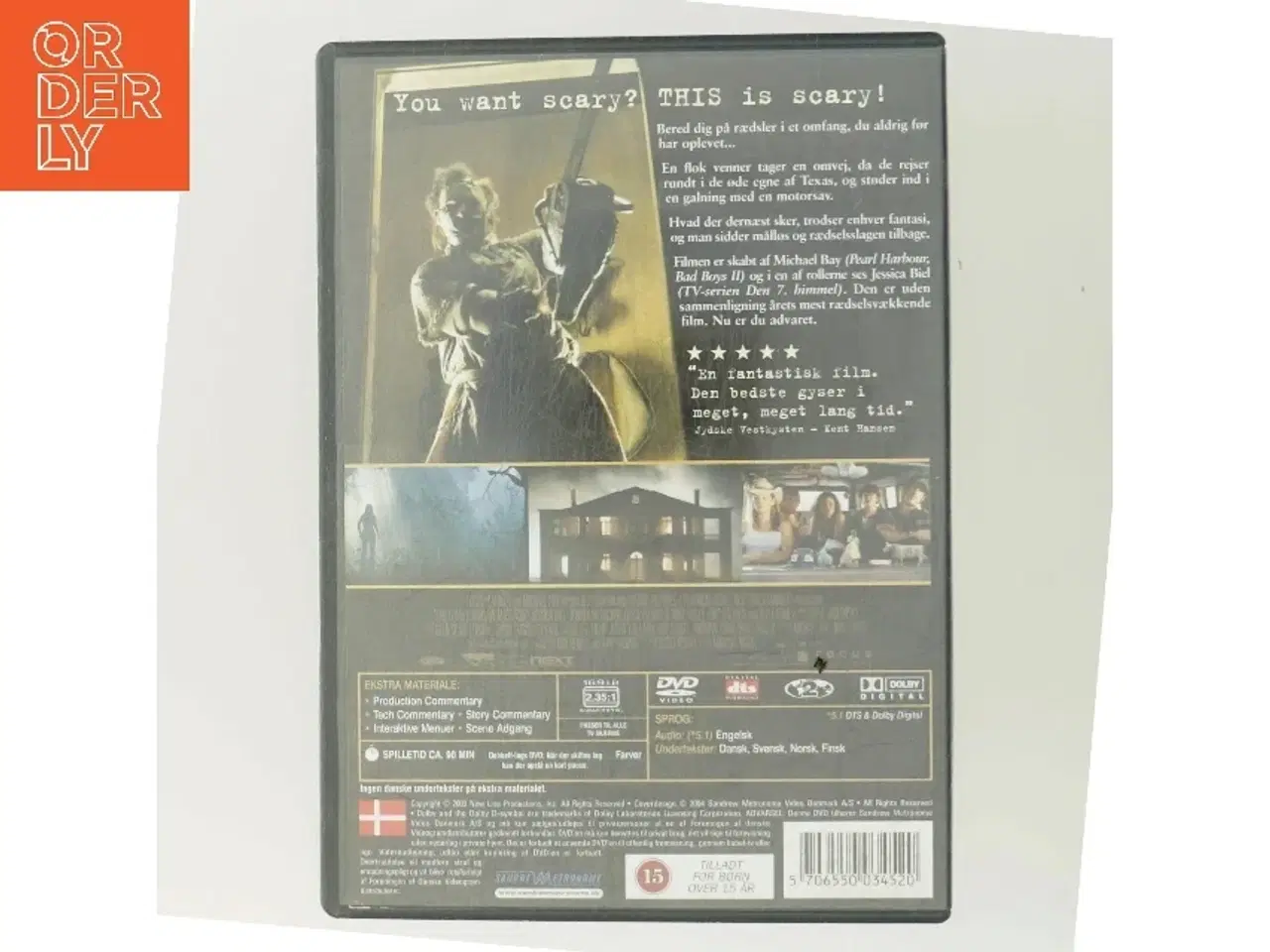 Billede 3 - The Texas Chainsaw Massacre med Jessica Biel (DVD)