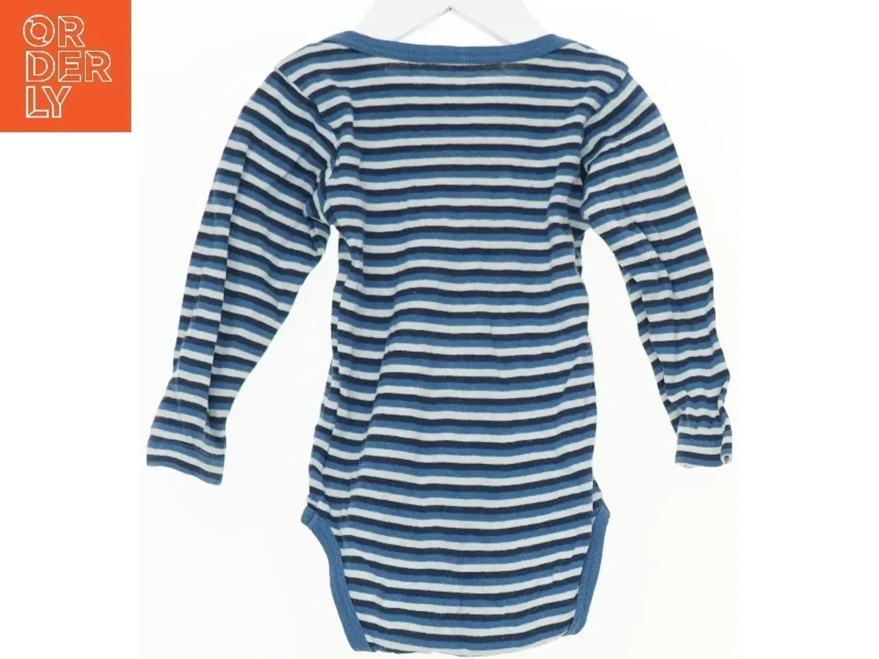 Billede 2 - Langærmet stribet bodystocking til børn fra Name It (str. 80)