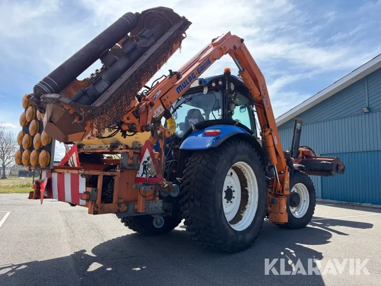 Billede 4 - Traktor New Holland T7.175 med rabat og rendeklipper