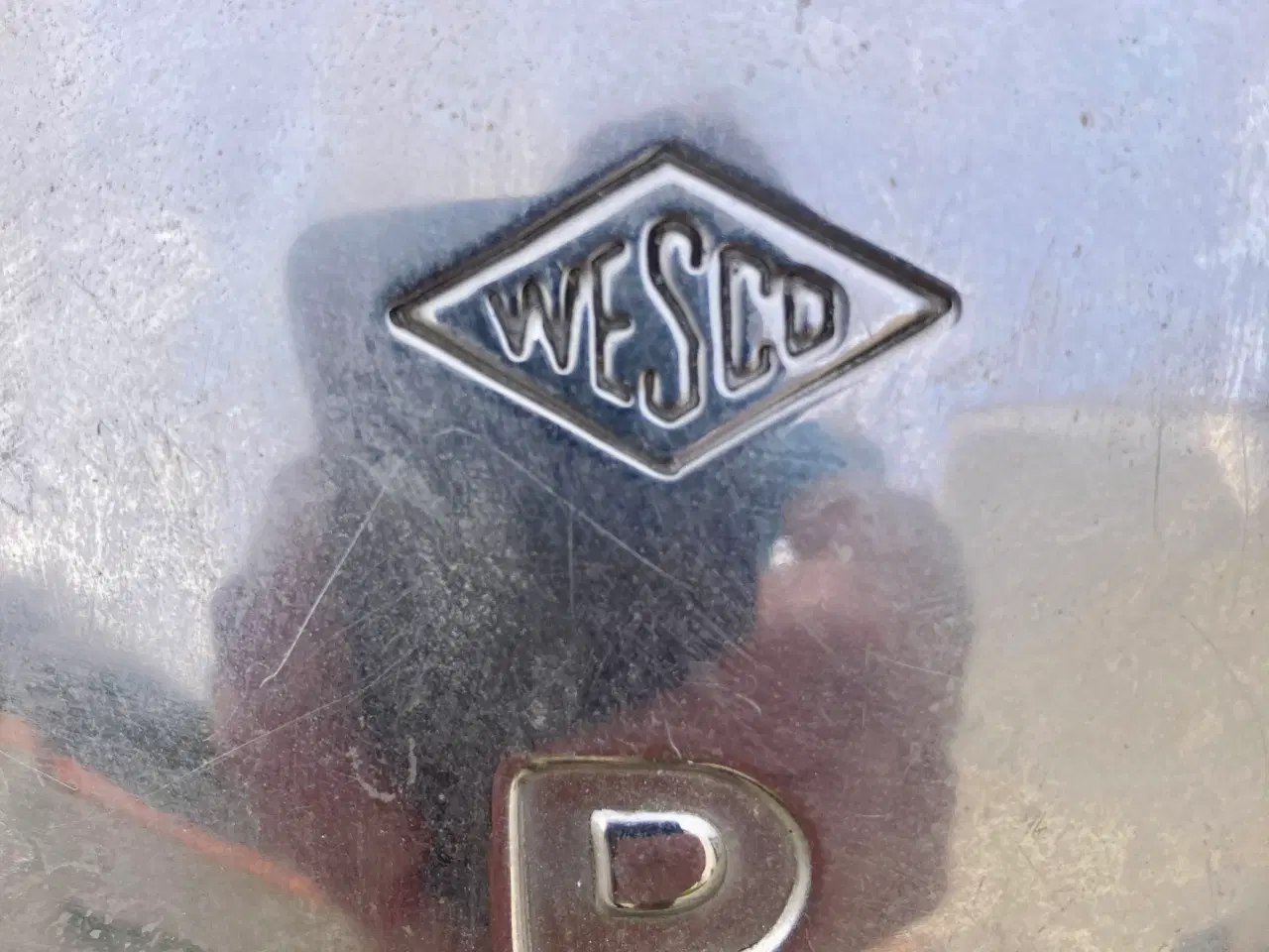 Billede 5 - Wesco Pushboy affaldsspand rød metal