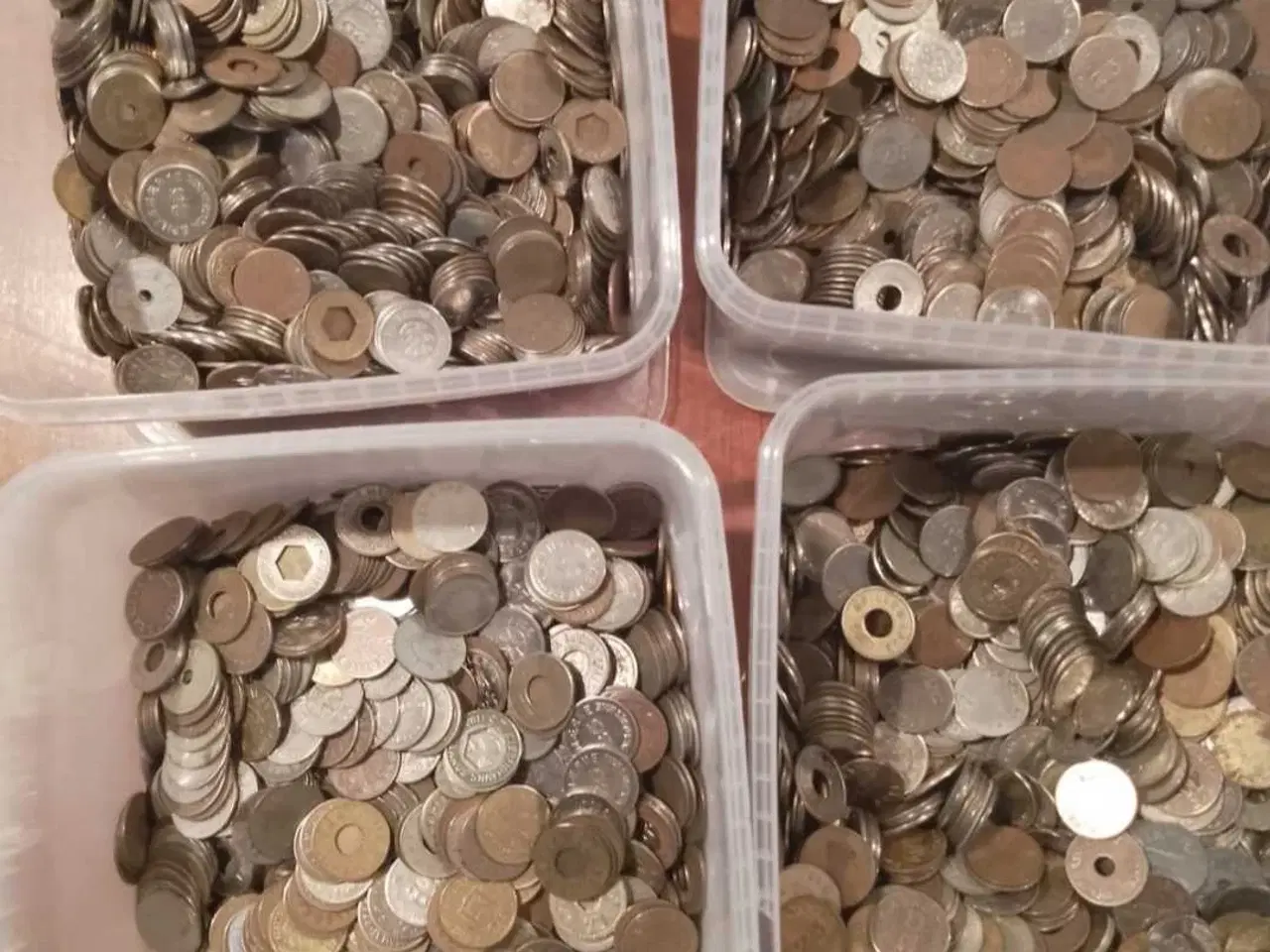 Billede 2 - Spille mønter / poletter usorteret