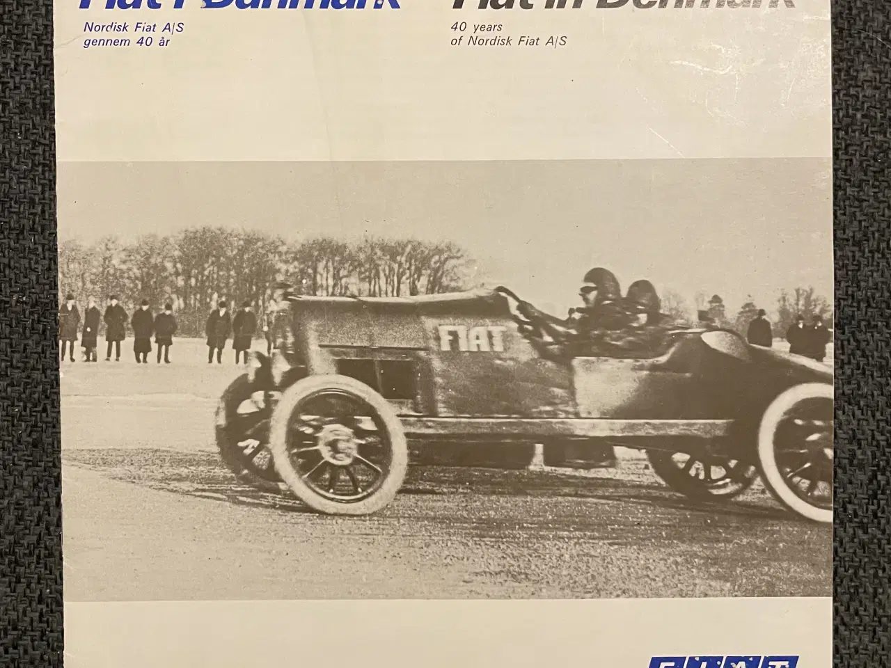 Billede 1 - Fiat bil blad 40 år med fait 