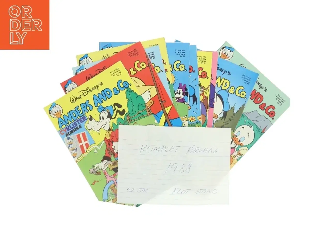 Billede 5 - Komplet årgang 1988 Anders And & Co. 1988 Årgang af Walt Disney (Bog)