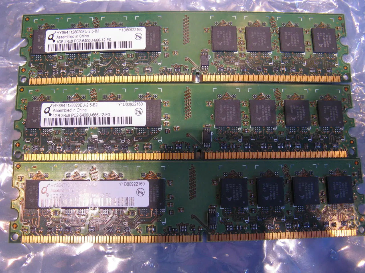 Billede 1 - pc2-6400, 3gb, DDR2 SDRAM