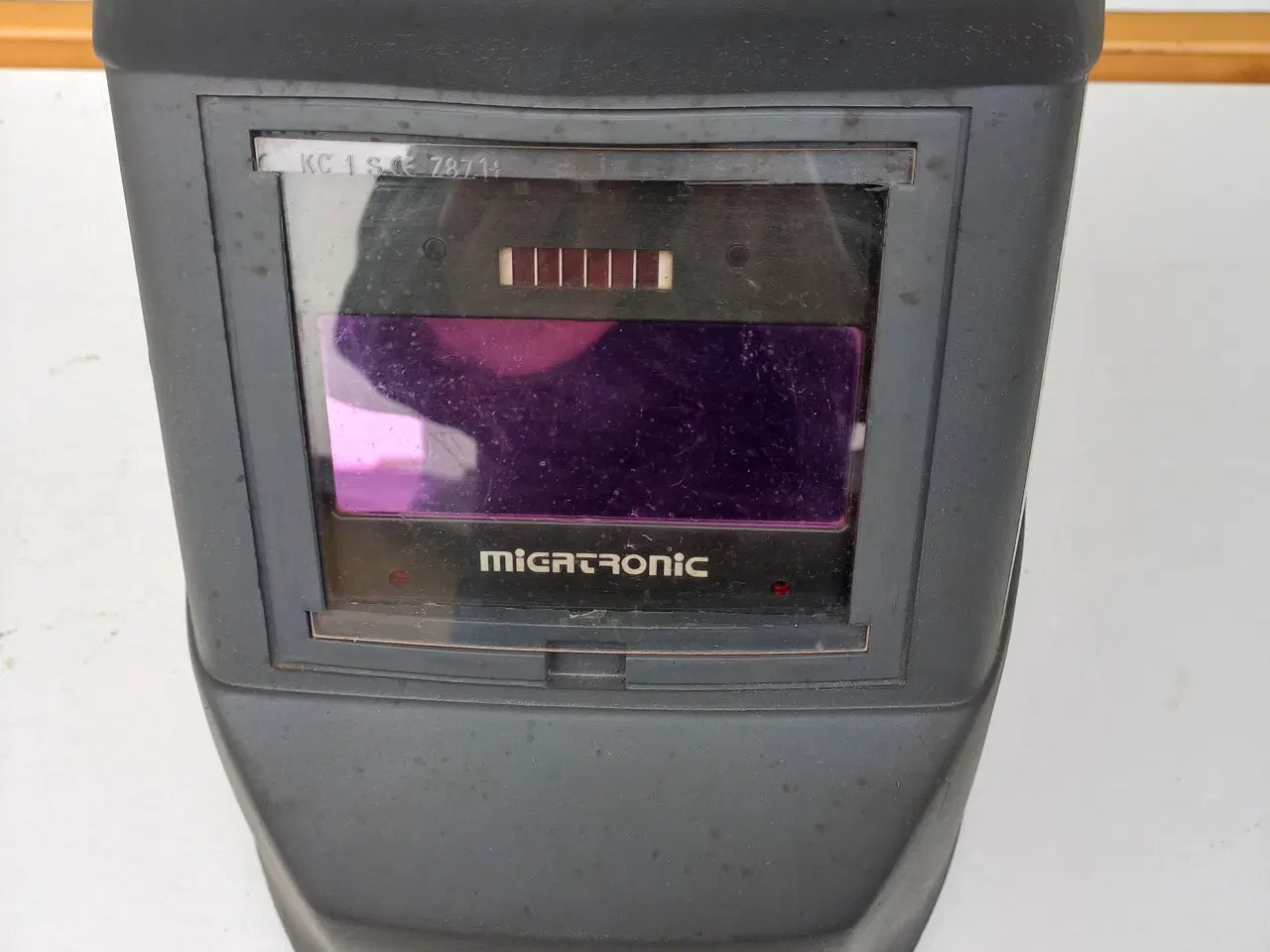 Billede 1 - Svejsehjelm med Optisk filter