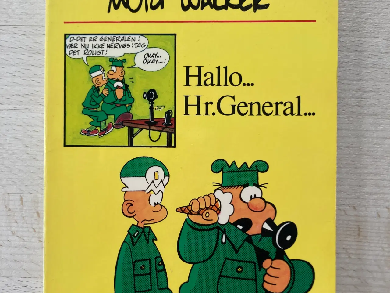 Billede 1 - En bassebog Hallo general, Mort Walker