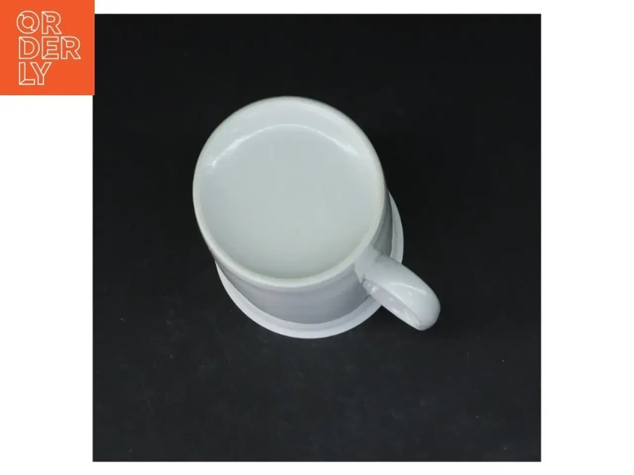Billede 2 - Hvid porcelænskop (str. Ø. 7,5 cm. længde, 10 cm)