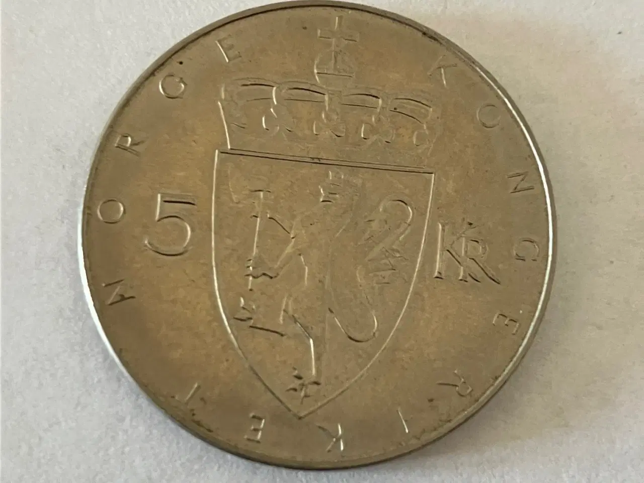 Billede 2 - 5 Kroner Norge 1975
