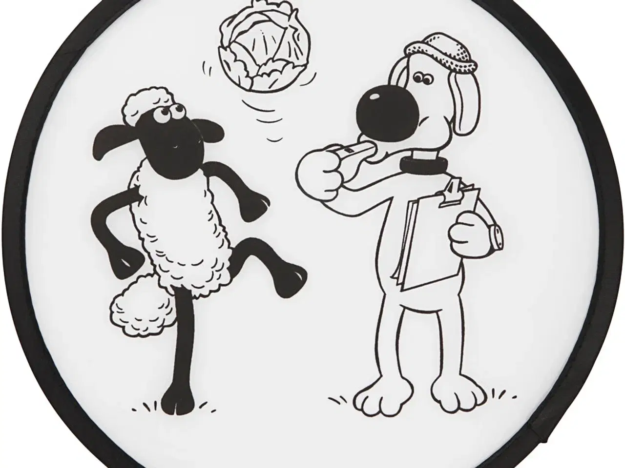 Billede 1 - Frode Får Frisbee 25 cm - Sjov til alle aldre