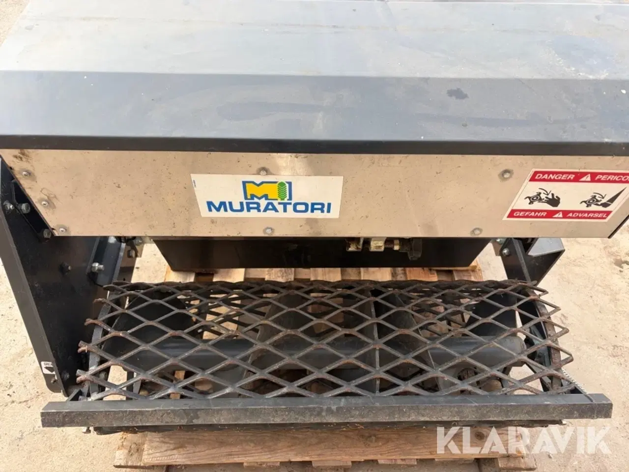 Billede 12 - Stennedlægningsfræser Muratori MZ4SXL 85