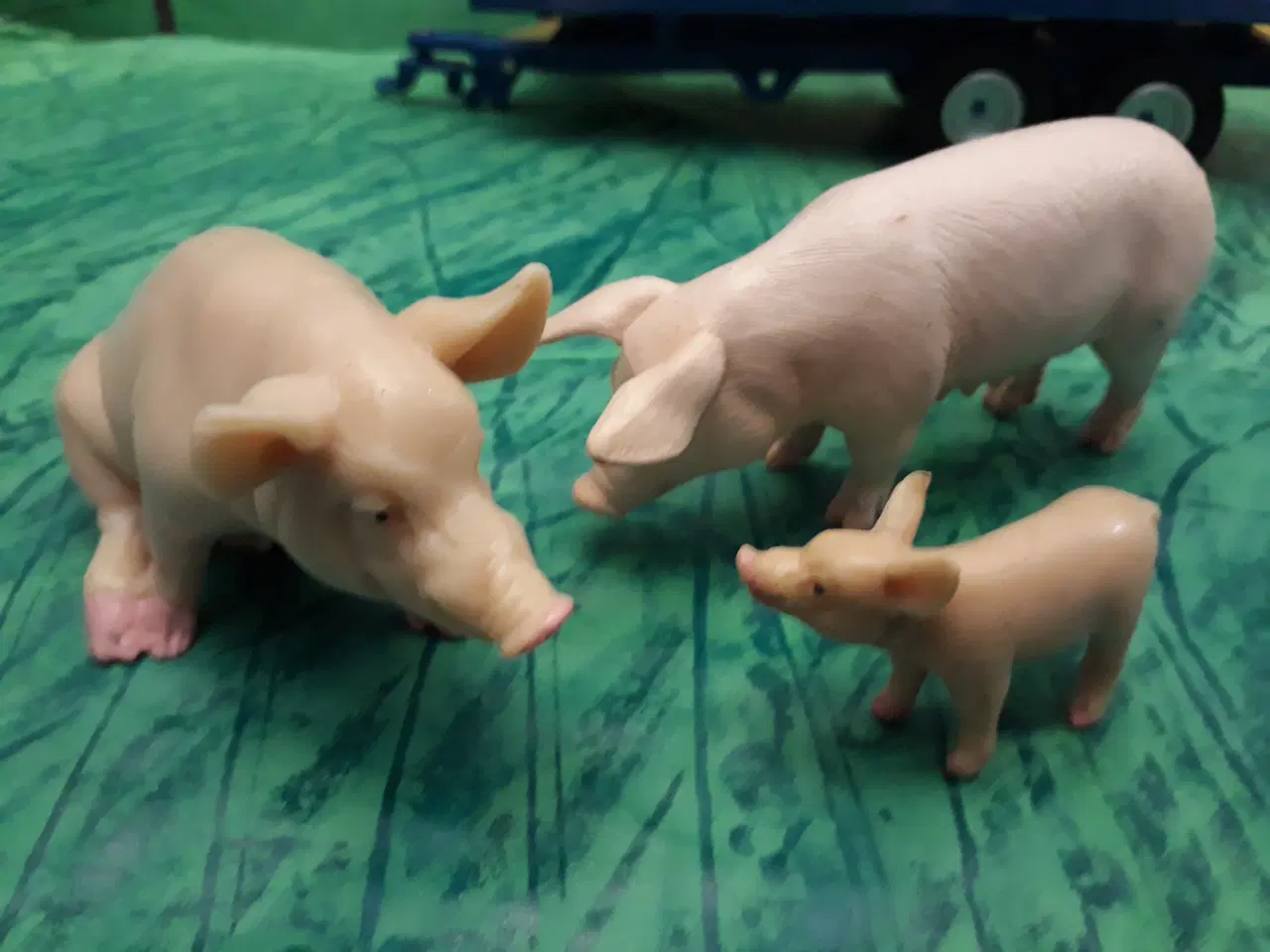 Billede 7 - Dyretransportvogn med 3 Grise