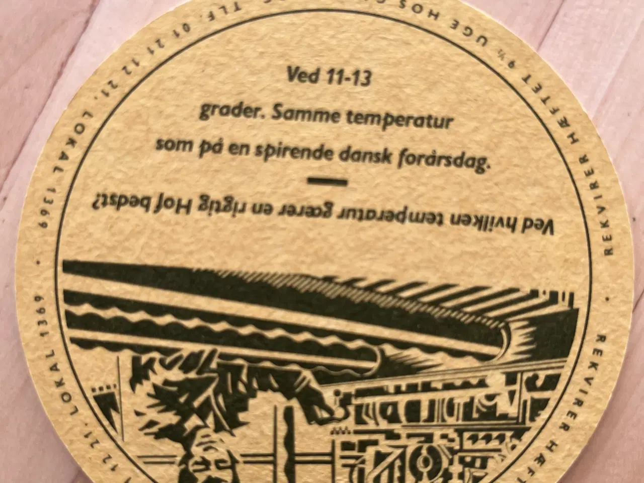 Billede 4 - 11 ølbrikker “alle kan trænge til en Hof”