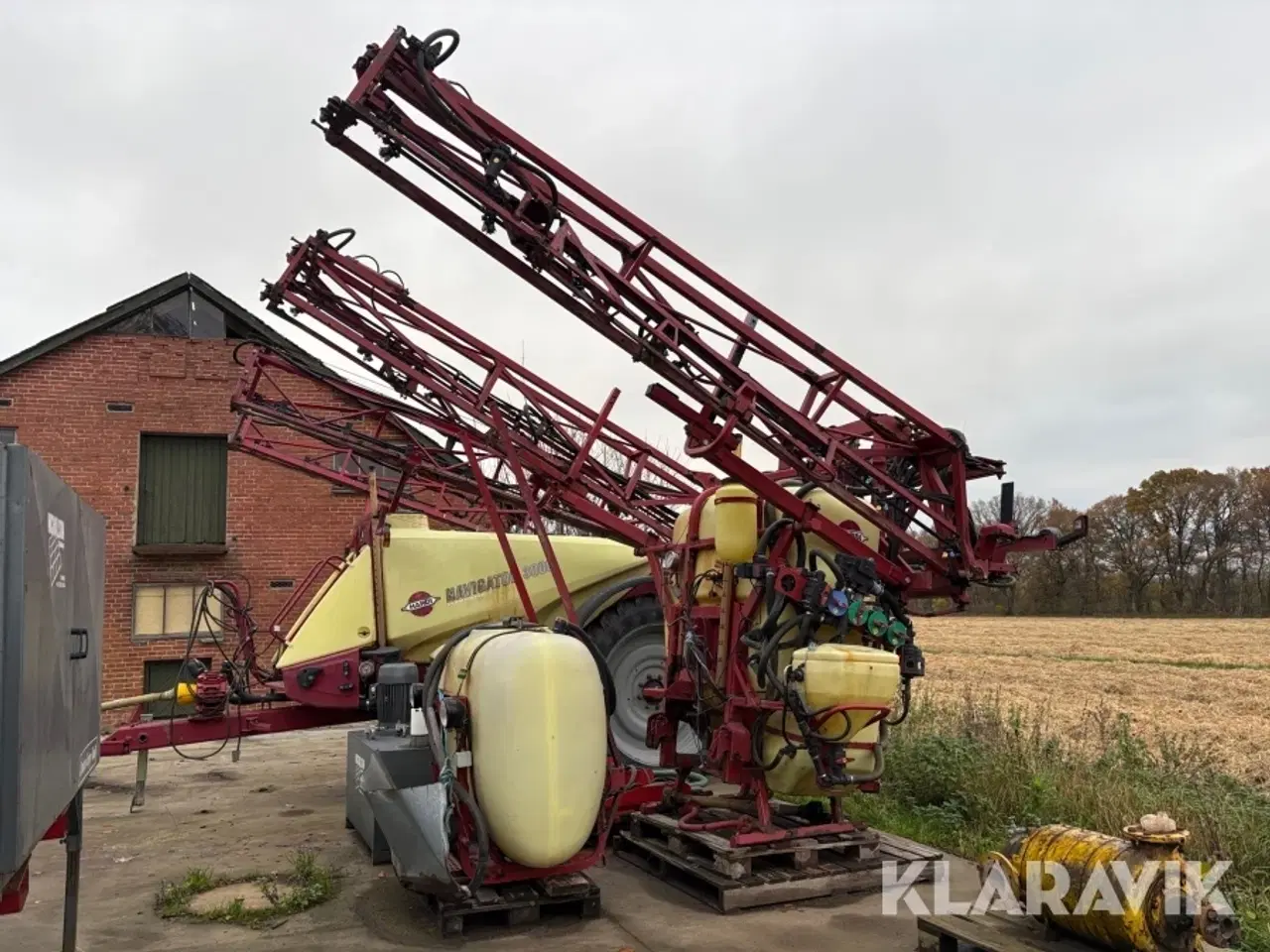 Billede 1 - Liftsprøje + fronttank Hardi Mega LPZ