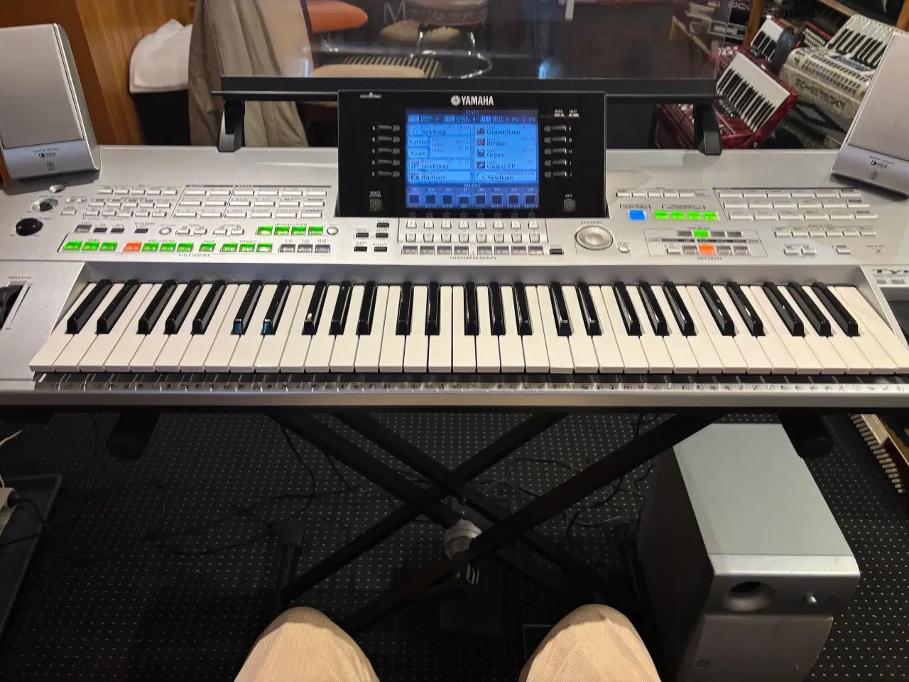 Billede 1 - Yamaha Tyros 1 med original højtalersæt og pedaler
