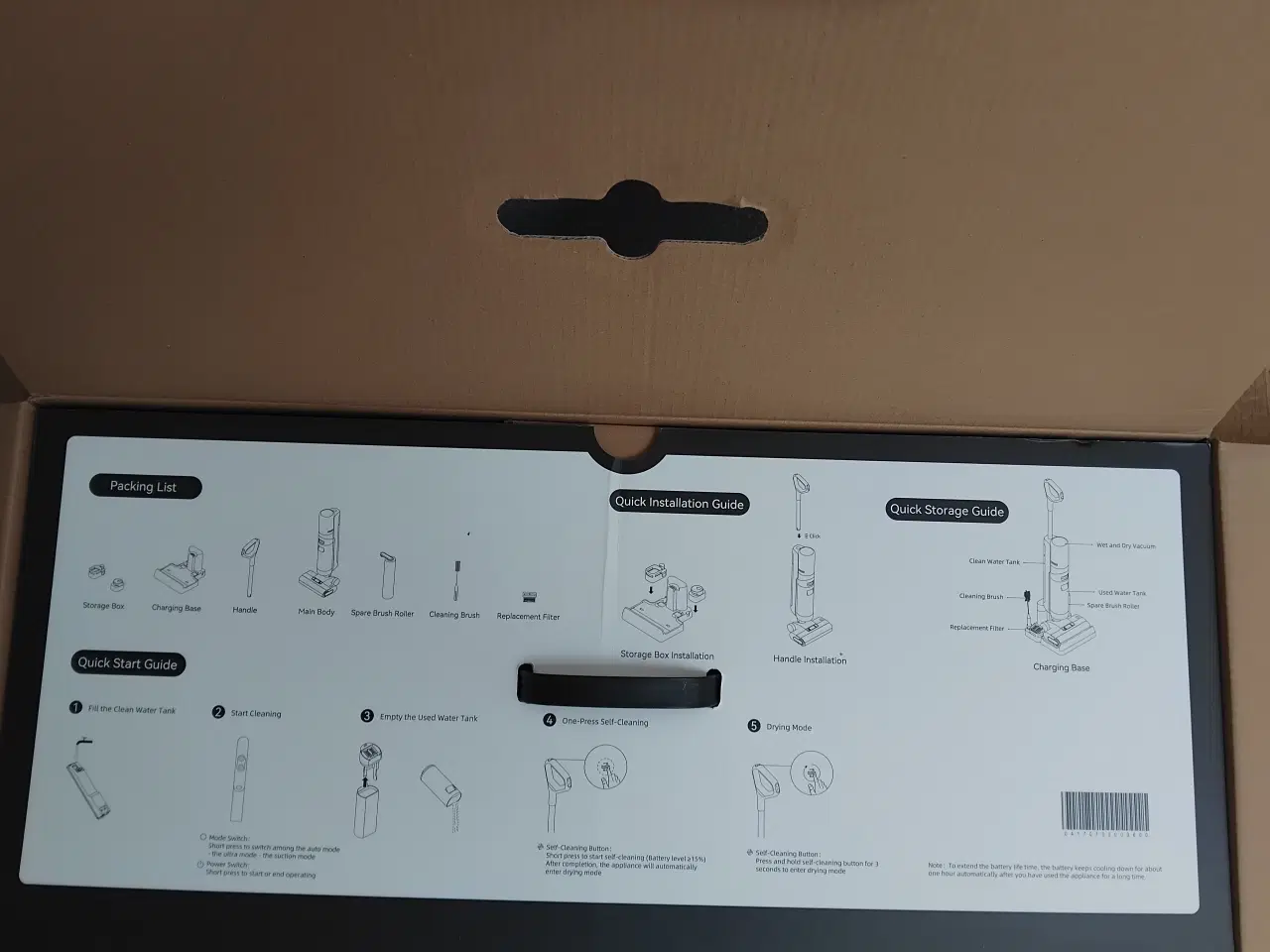 Billede 3 - Dreame H12 Pro – NY – KUN ÅBNET FOR KONTROL – KVIT