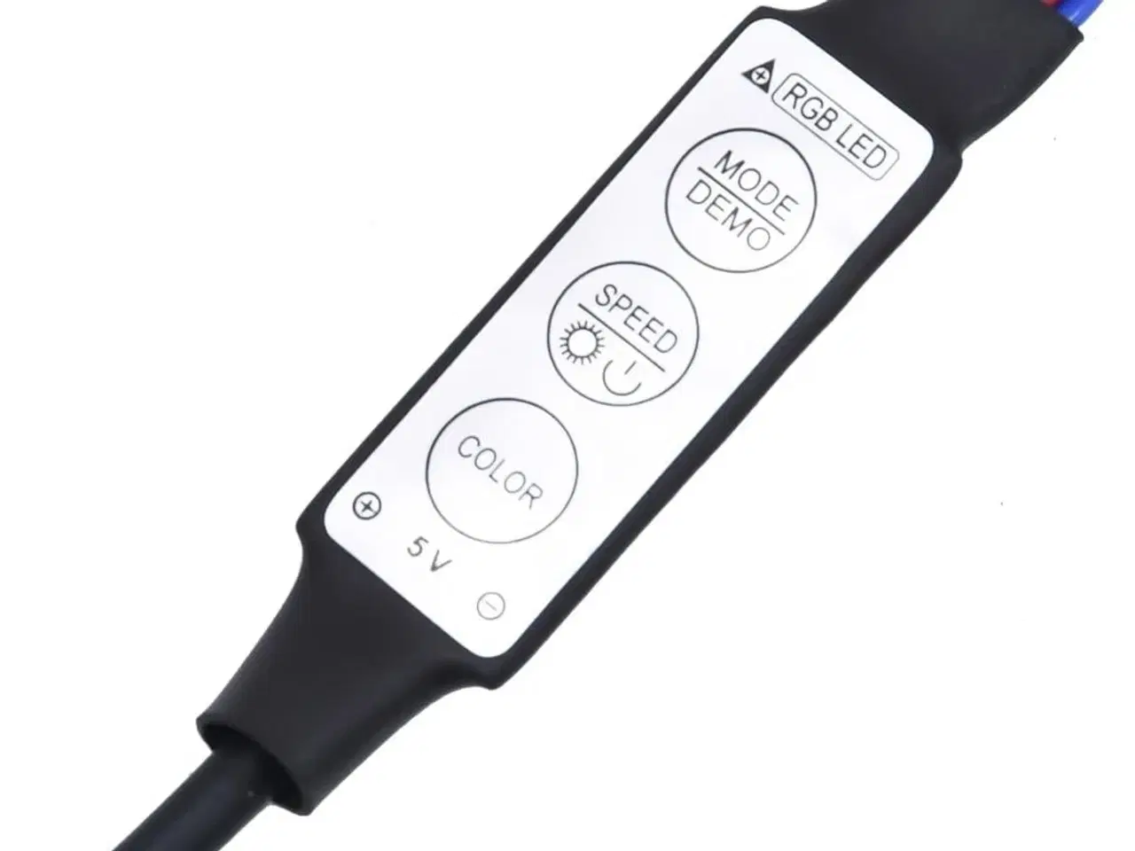 Billede 10 - Sengegavl 200x18,5x103,5 cm LED-lys konstrueret træ sonoma-eg