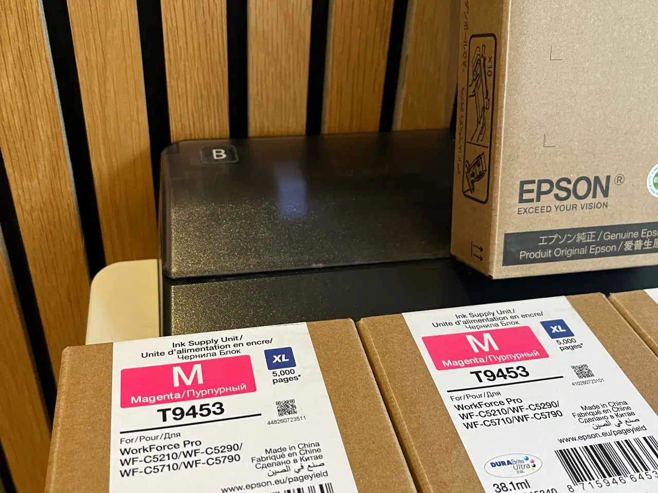 Billede 8 - Epson WorkForce Pro WF-C5290 printer med blækpatro