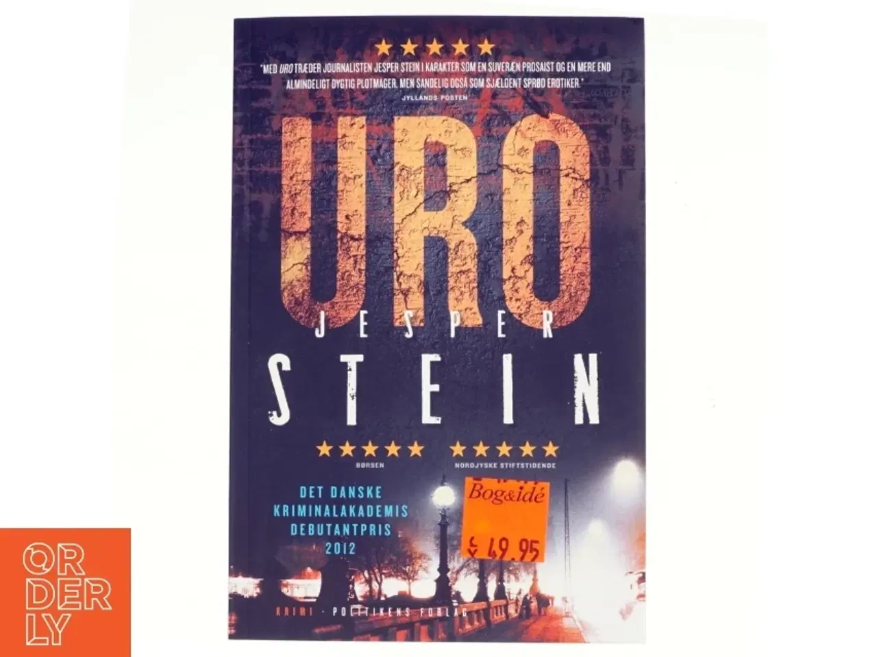 Billede 1 - Uro af Jesper Stein (Bog)