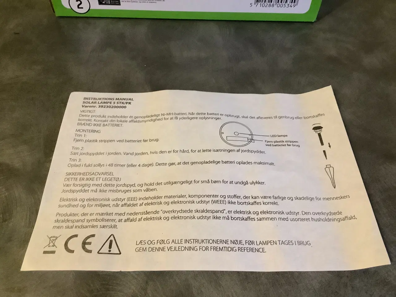 Billede 3 - Solar product have solsellelamper 5 stk 