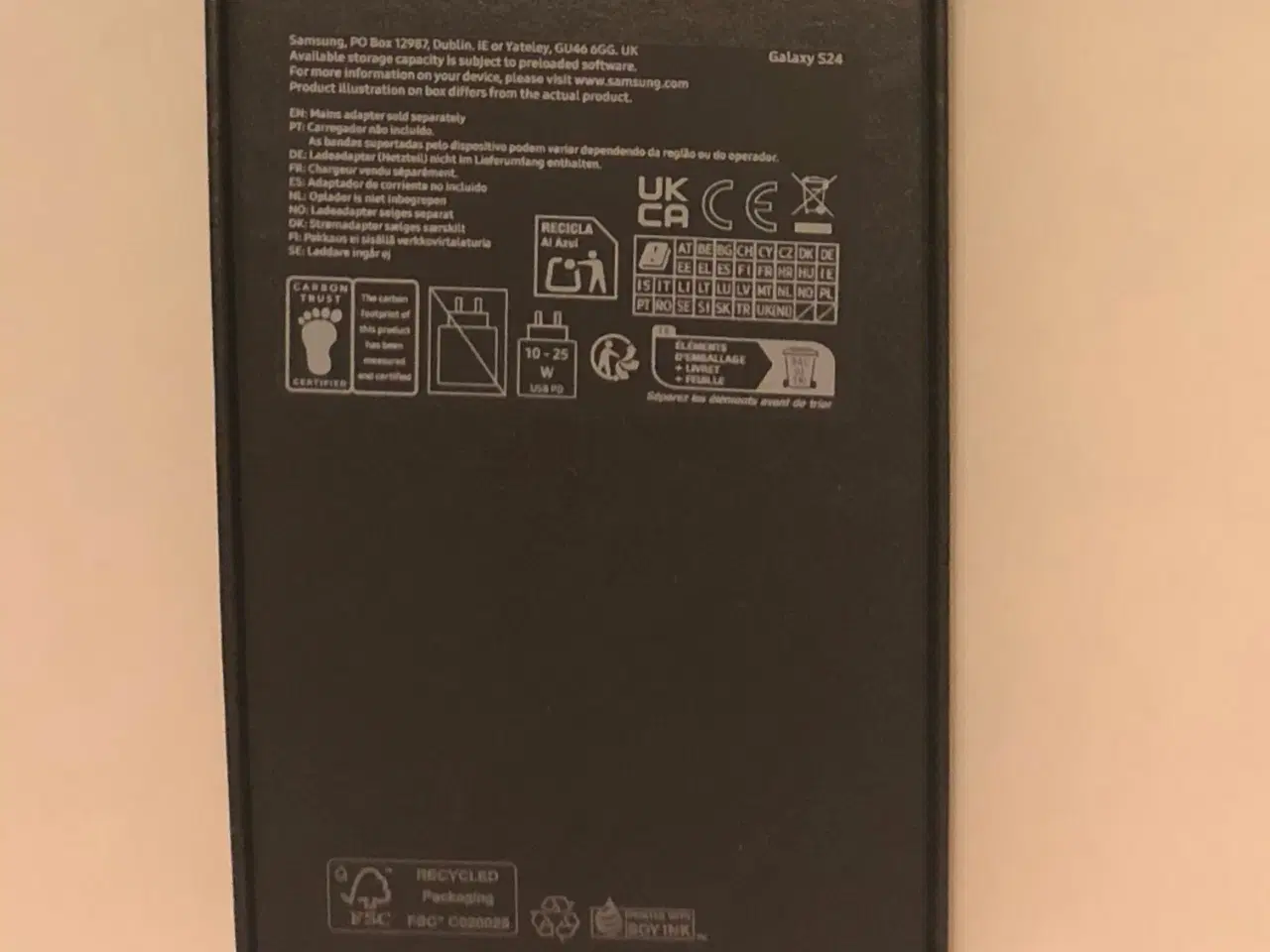 Billede 2 - HELT NY og UÅBNET Samsung Galaxy S24 5G smartphone