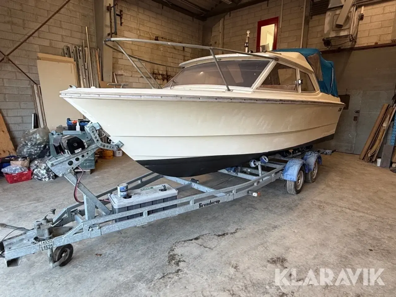 Billede 1 - Motorbåd Fjord 21 med bådtrailer