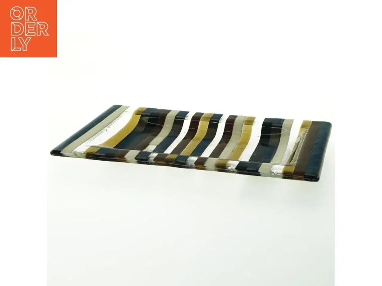 Billede 1 - Glaseret fad (str. 27x16,5x2 cm)