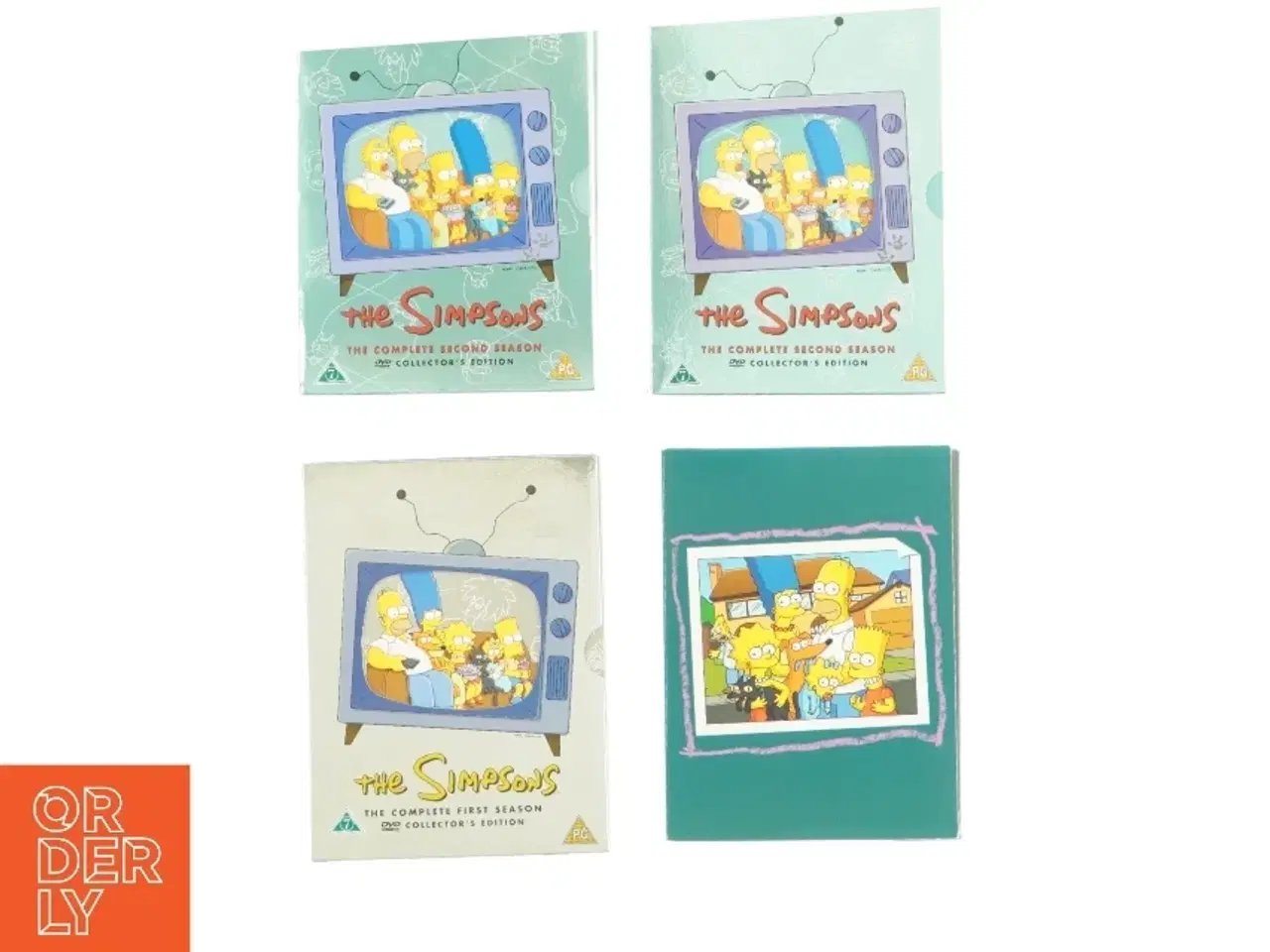 Billede 1 - The Simpsons sæsoner 4 styks (DVD'er)