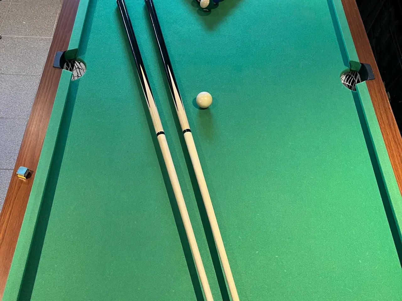 Billede 1 - Billiardbord/poolbord der også kan bruges som bord