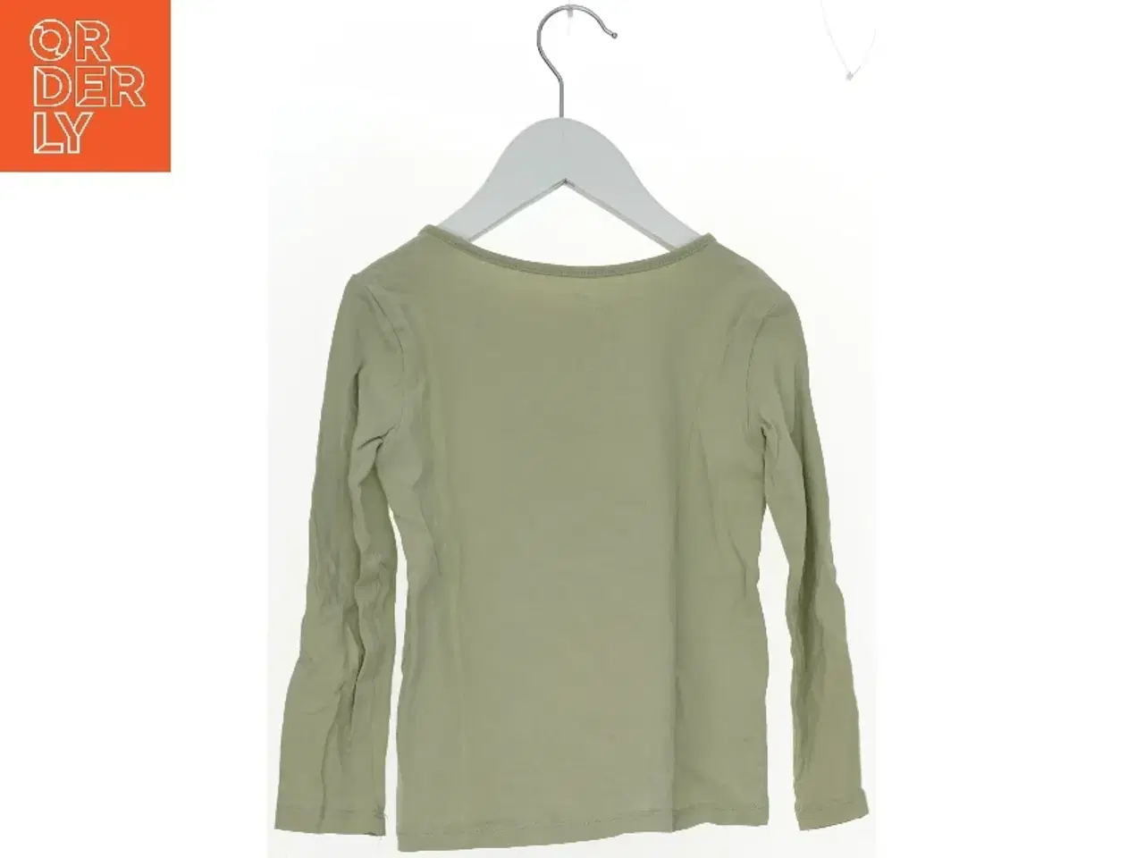 Billede 2 - Langærmet bluse med kaninmotiv fra H&M (str. 116)