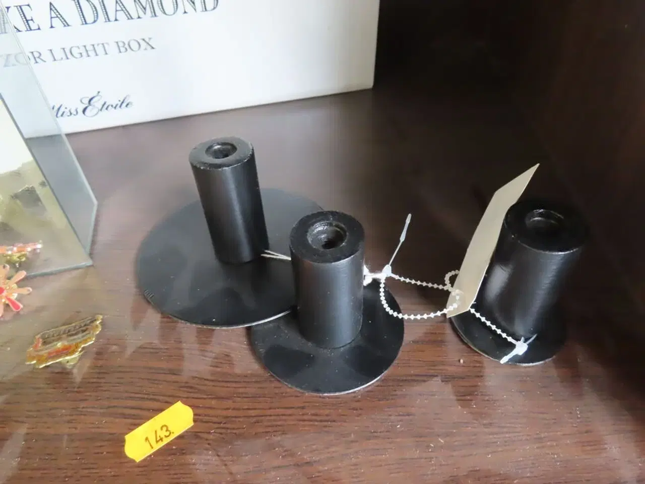 Billede 6 - Blandet dekoration, pins og lysestager