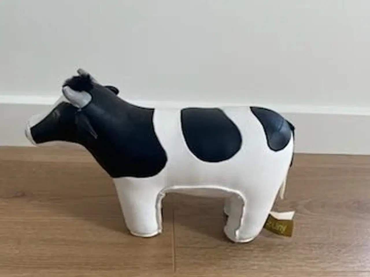 Billede 2 - Dørestopper af læder ko 