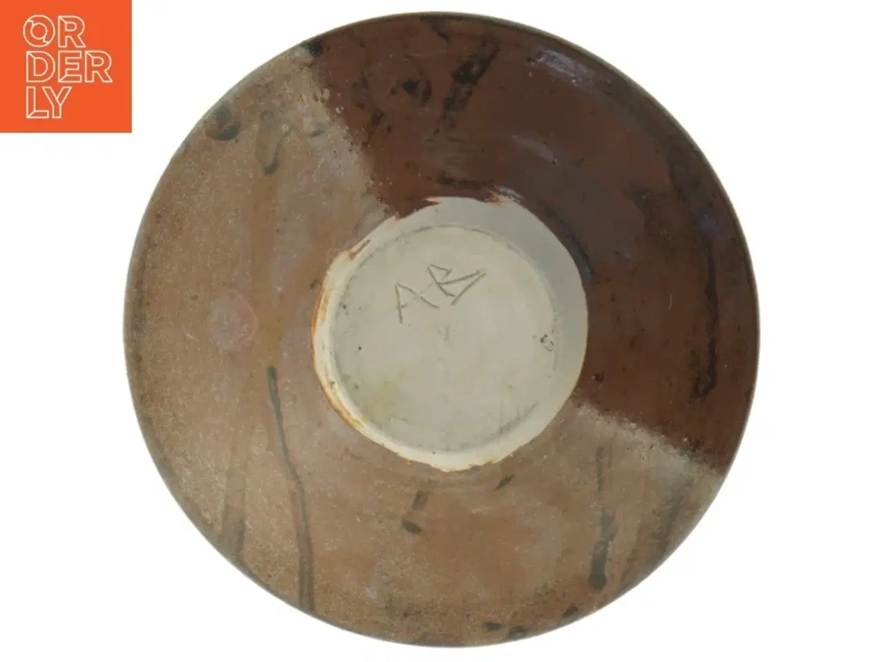 Billede 3 - Keramikskål med dekorativt mønster af Anders Bjerborg (str. 20 x 5 cm) fra AB