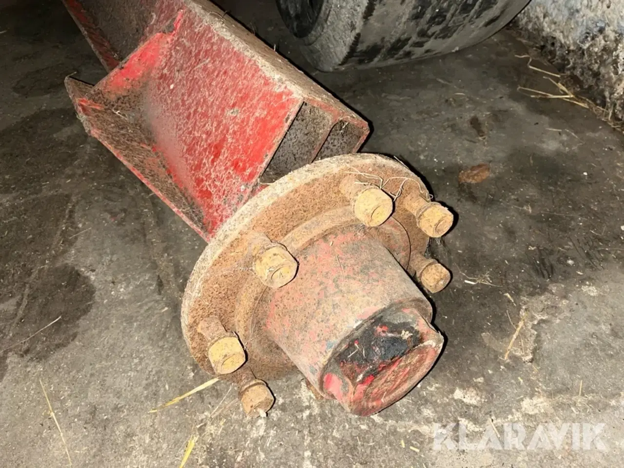 Billede 4 - Aksel med hjul