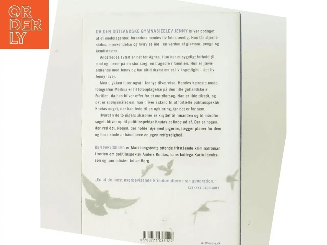 Billede 3 - Den farlige leg : kriminalroman af Mari Jungstedt (Bog)