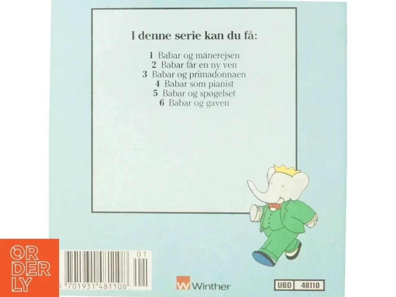 Billede 3 - Babar og gaven (bog)