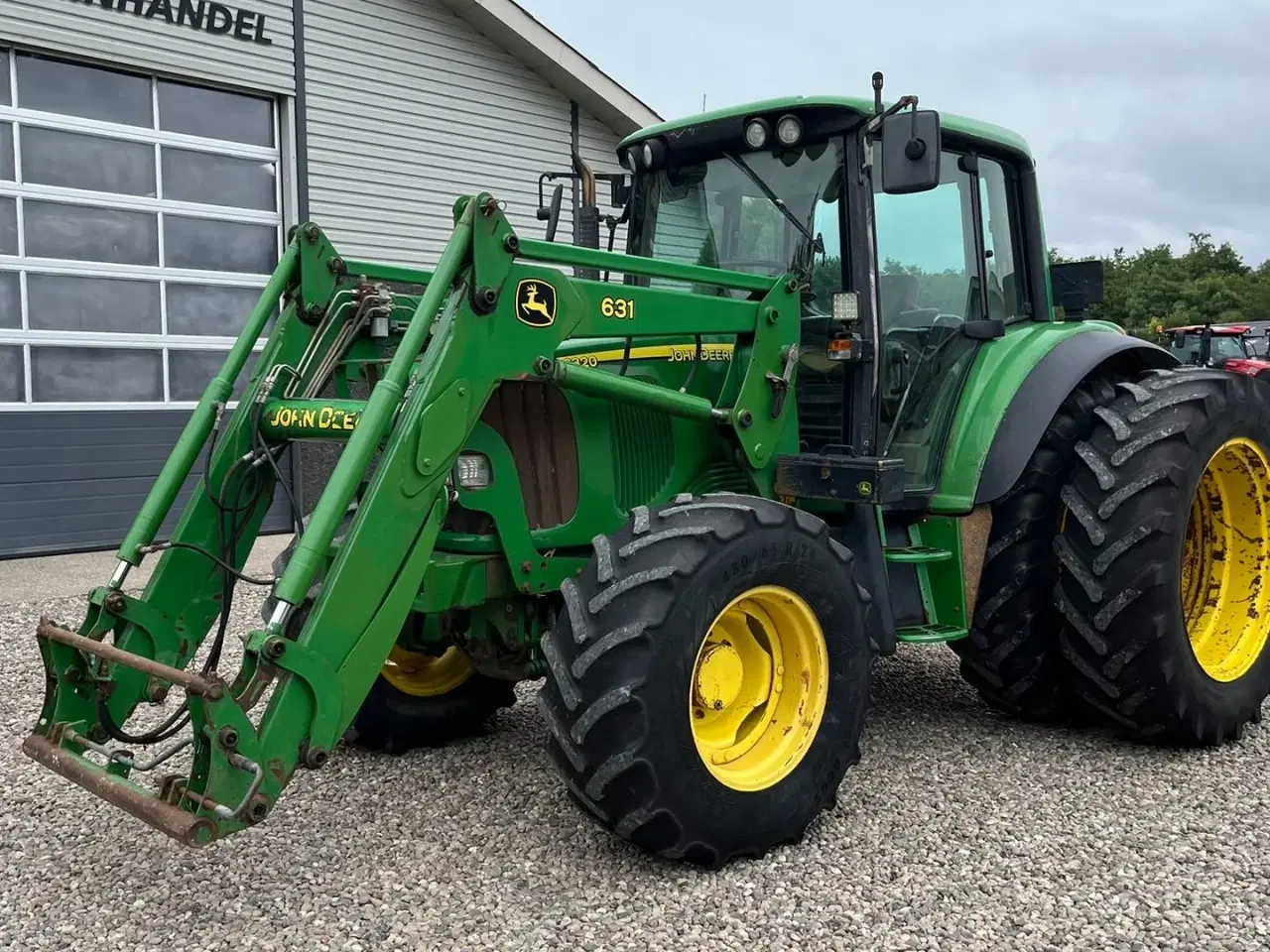 Billede 3 - John Deere 6320 m/JD 631 Frontlæsser  AutoPower og TLS affjedret foraksel