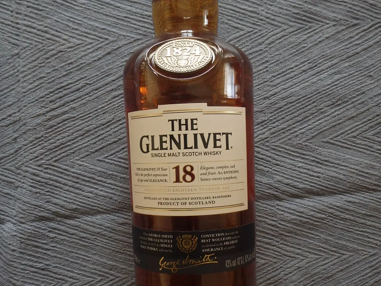 Billede 1 - Whisky The Glenlivet 18 år Scotch Single Malt 43%