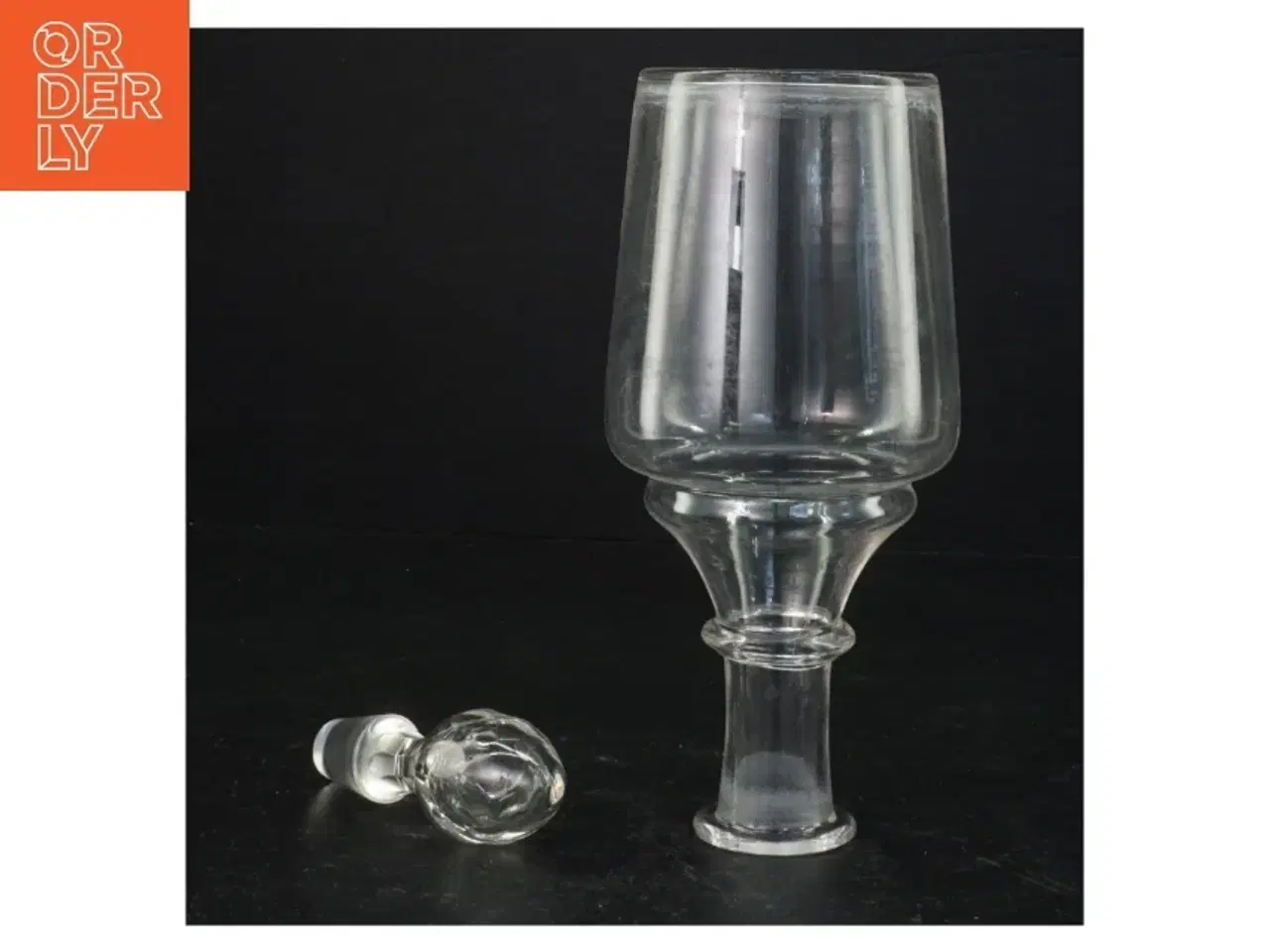 Billede 4 - Glasdekoration med prop (str. 26 x 9 cm)